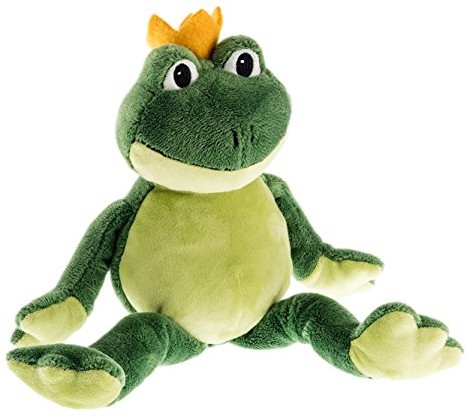 Schaffer Schaffer 5481 Charles żaba przytulanka zabawka, 25 cm, zielona, wielokolorowa Schaffer_5481