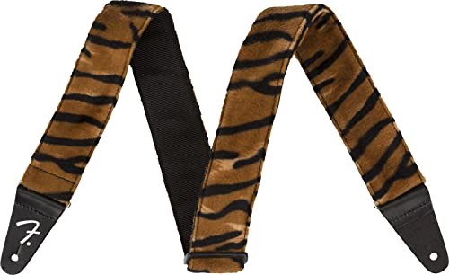 Fender WILD ANIMAL PRINT STRAPS - TIGER pas do gitary z poliestru - szerokość 5 cm - kolor: tygrys 990601052