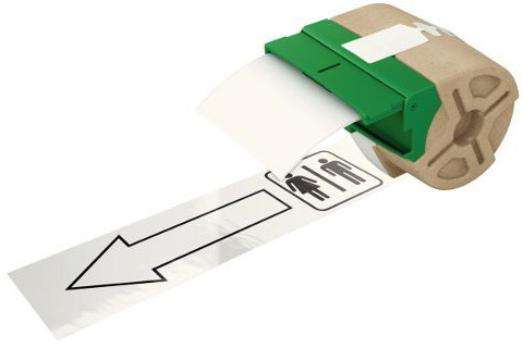 Leitz 70160001 Kaseta z samoprzylepną, plastikową taśmą do drukowania etykiet Leitz Icon, szer. 88 mm, bia