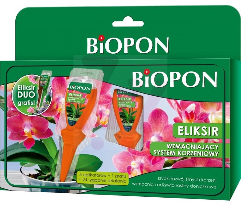 Bros Biopon Eliksir wzmacniający system korzeniowy 6 X 35ml