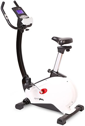 SportPlus SP-HT-9800-iE ergometr rowerowy, masa koła zamachowego ok. 9 kg, masa użytkownika do 120 kg, zgodny z normami EN ISO 20957-1, 957-5, z opcjonalną funkcją sterowania smartfonem za pomocą apli SP-HT-9800-iE