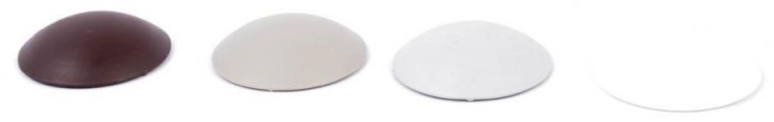 Odbojnik do Drzwi Samoprzylepny 40mm Biały OCMU1 26900