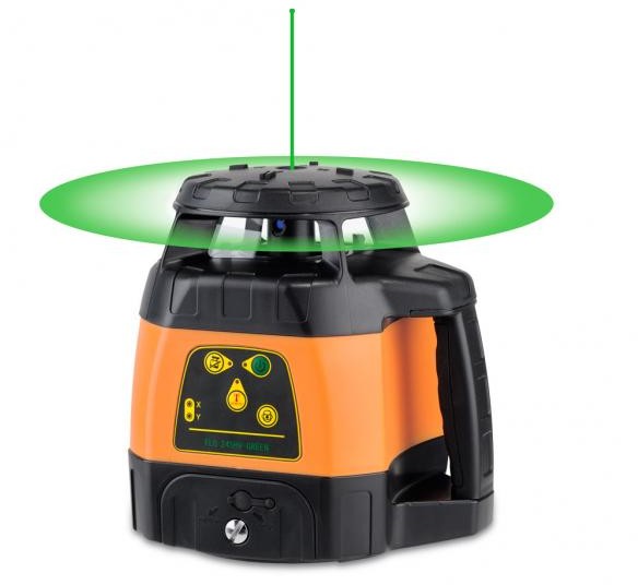 GeoFennel Niwelator laserowy FLG 245HV-GREEN MM-TRACKING 12-264-28