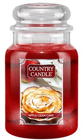 Country Candle Country Candle Świeca w szklanym słoju Szarlotka 680 g