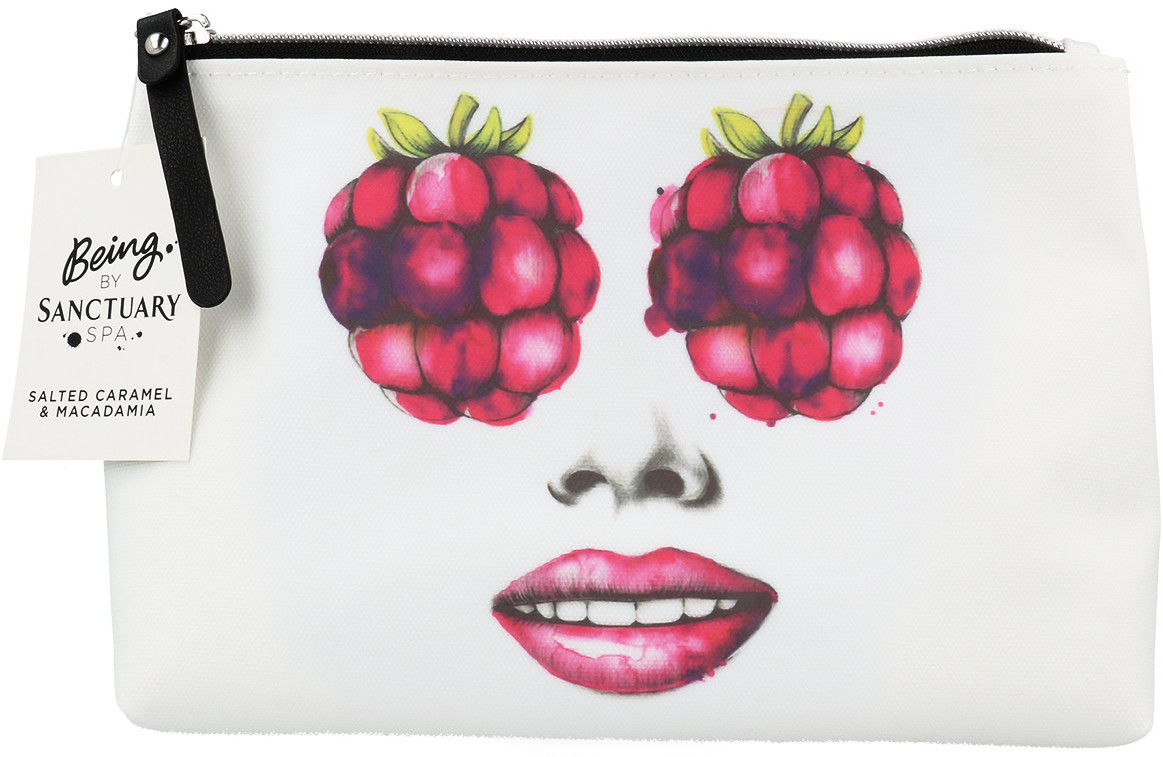 Sanctuary Spa Covent Garden Sanctuary Spa Toiletery Bag Kosmetyczka Na Zamek Biała 3886