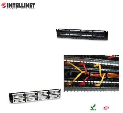 Intellinet Patch panel 48 portów UTP Cat.6 SPILOKEP0080