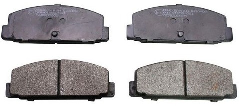 DENCKERMANN Zestaw klocków hamulcowych, hamulce tarczowe B110407