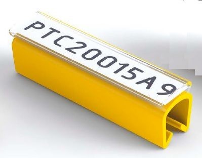 Partex Partex PTC20030A4, żółty, 200 szt., (3-4mm), PTC oznaczniki nasuwane na etykietę