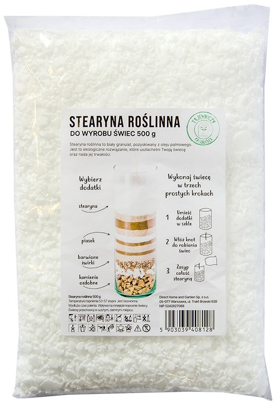 Tajemniczy Ogród Tajemniczy Ogród Stearyna do świec 0,5 kg