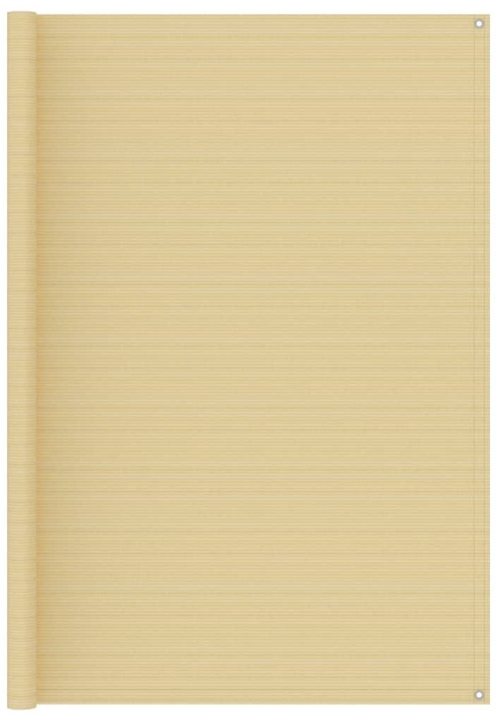 VidaXL Lumarko Wykładzina do namiotu, 200 x 400 cm, beżowa 310758 VidaXL