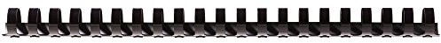 Fellowes Apex Black Plastic Comb 19 MM 6202501