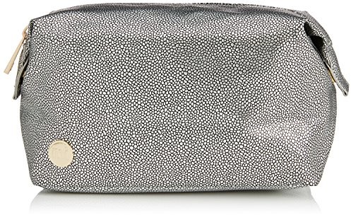 Mi-Pac złoty Wash torba damska, kolor: bunt - Pebbled Silver/Black Mi740811-018