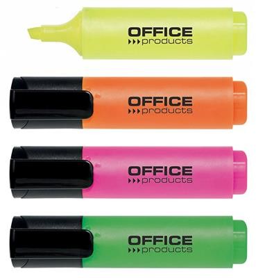 Office Products Zakreślacz 2-5mm (linia), 4szt., mix kolorów 17055314-99