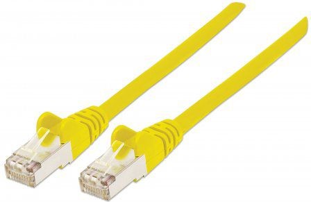 Intellinet Network Solutions Patchcord S/FTP CAT7 1m żółty 740708 740708
