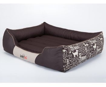 Hobbydog Legowisko dla psa Prestige napisy L 65 cm x 50 cm L PRENAP11