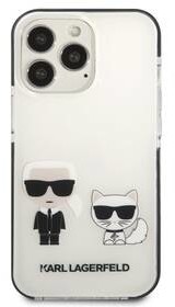 Karl Lagerfeld Obudowa dla telefonów komórkowych Karl and Choupette na Apple iPhone 13 Pro KLHCP13LTPEKCW