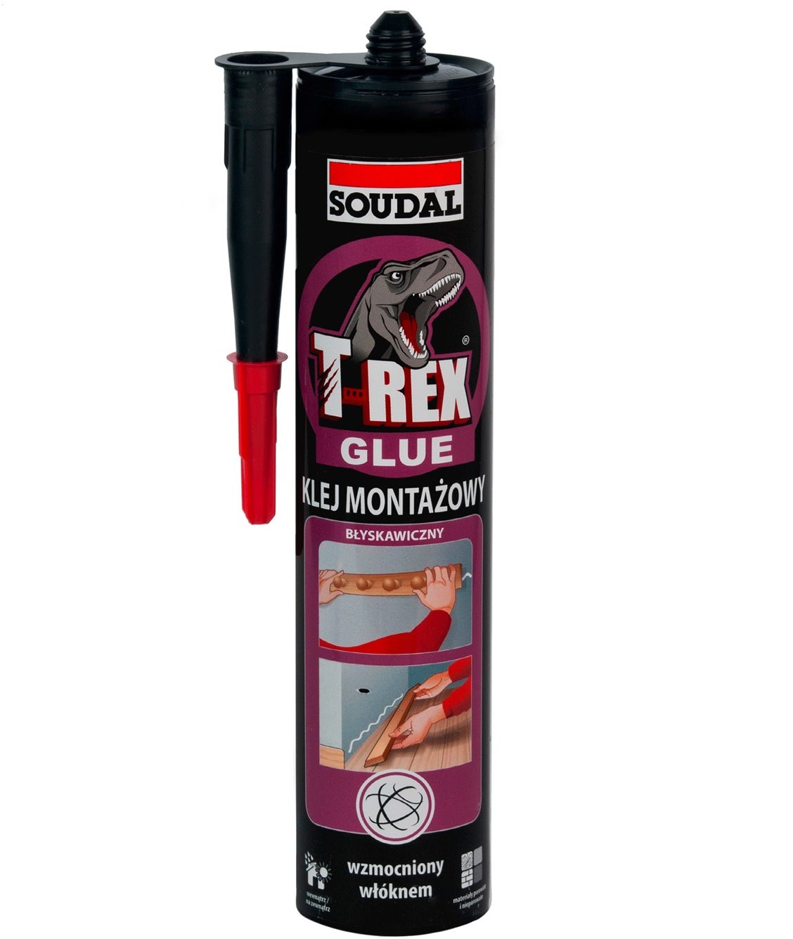 Soudal Klej montażowy T-REX błyskawiczny 310 ml