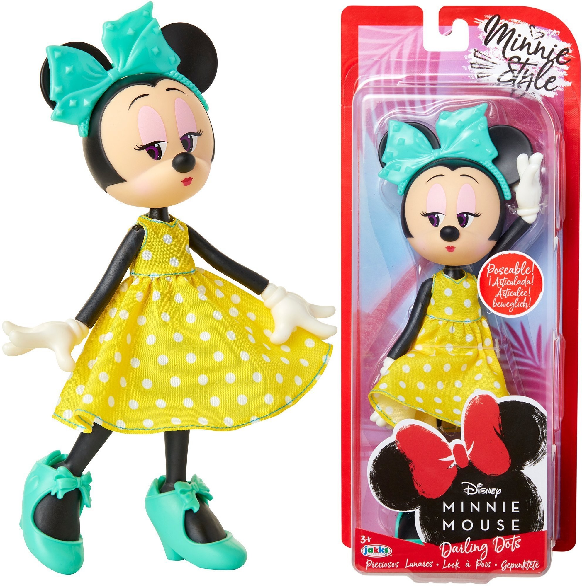 Jakks Pacific Disney. Minnie Mouse. Darling Dots. Lalka