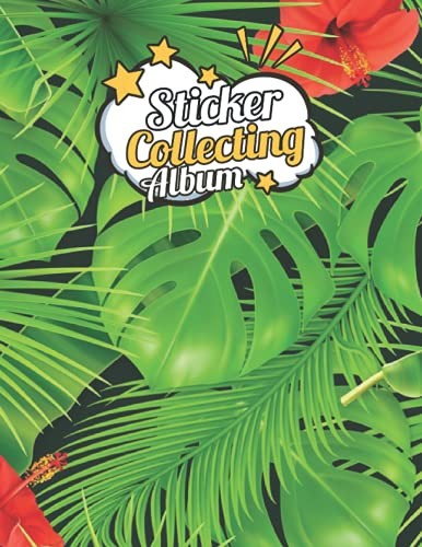 Independently published Sticker Album: Kawaii Cute Parrot, Blank Sticker Book, | Size 8.5 x 11 | 120 Pages, Sticker Collection Book for Kids, who loves Parrot.