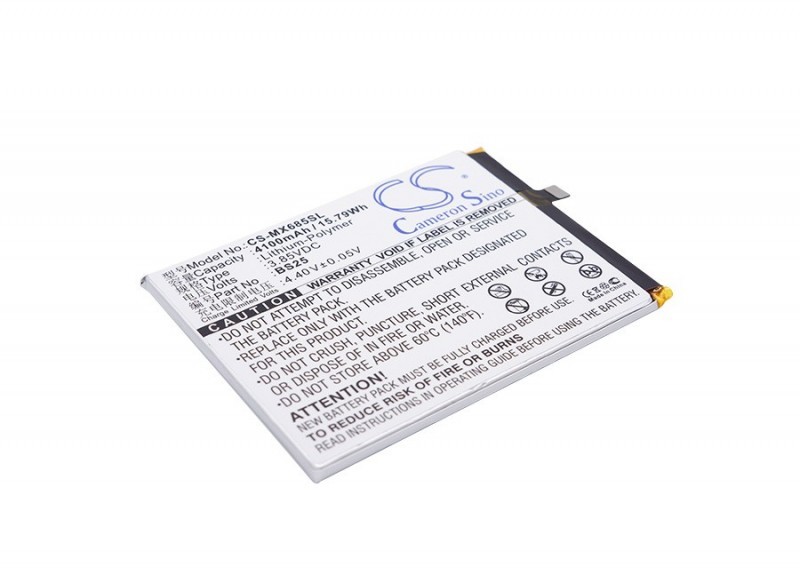 Cameron Sino Meizu M3 Max BS25 4100mAh 15.79Wh Li-Polymer 3.85V