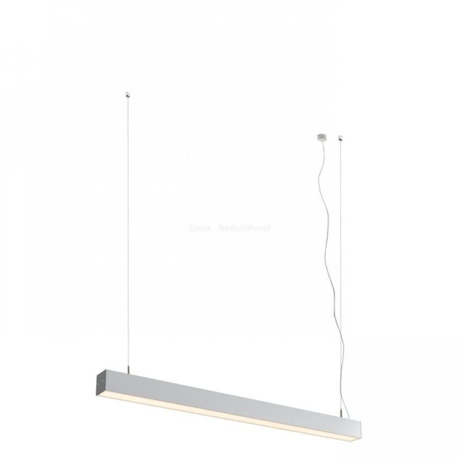 Redlux PESANTE 75 lampa wisząca anodyzowane aluminium 230V LED 40W 3000K R12720) Rendl