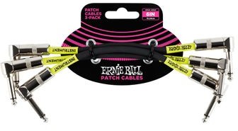 Ernie Ball EB 6050 Kable do łączenia efektów 15,24 cm EB6050
