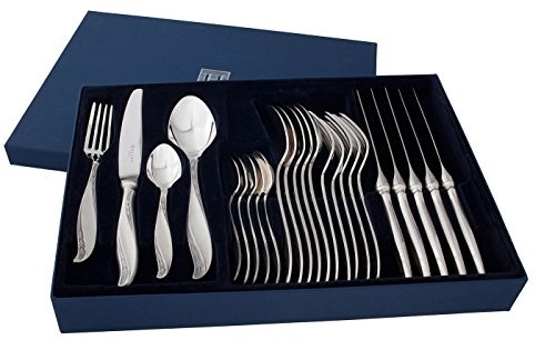 Hefra hefra zestaw naczyń w flok amerykańskie Oxide, 24 sztuki, mosiądz, srebro, 37.5 x 31 x 9 cm 5903002753361