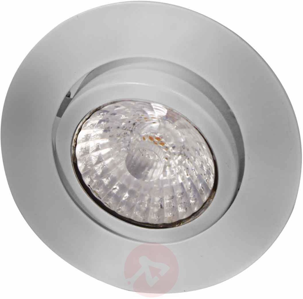 Oprawa wpusz LED Rico 6,5 W, stal-szczot