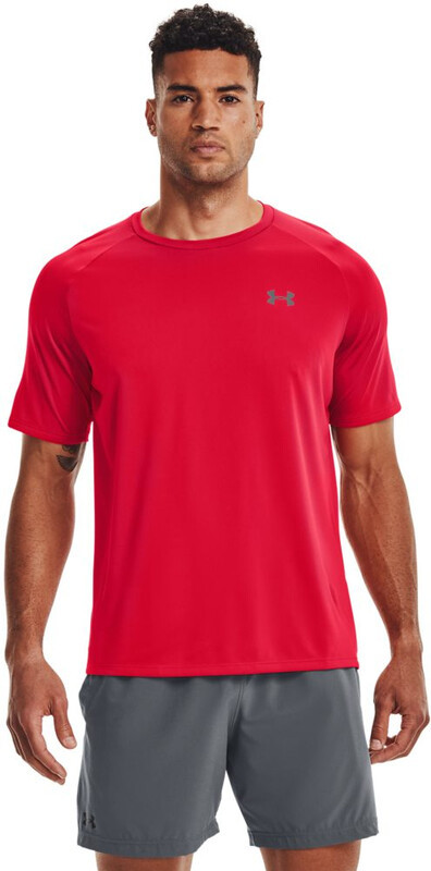 Under Armour Tech 2.0 Short Sleeve Shirt Men, czerwony XXL 2022 Koszulki do biegania krótki rękaw 1326413-600-XXL