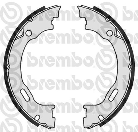 LPR GROUP Zesatw szczęk hamulcowych, hamulec postojowy GROUP 08720