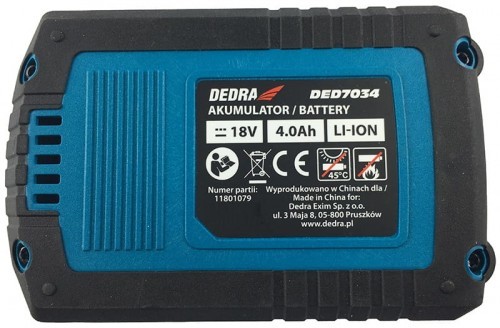 Dedra Akumulator 18V 4,0Ah uniwersalny do serii SAS+All DED7034