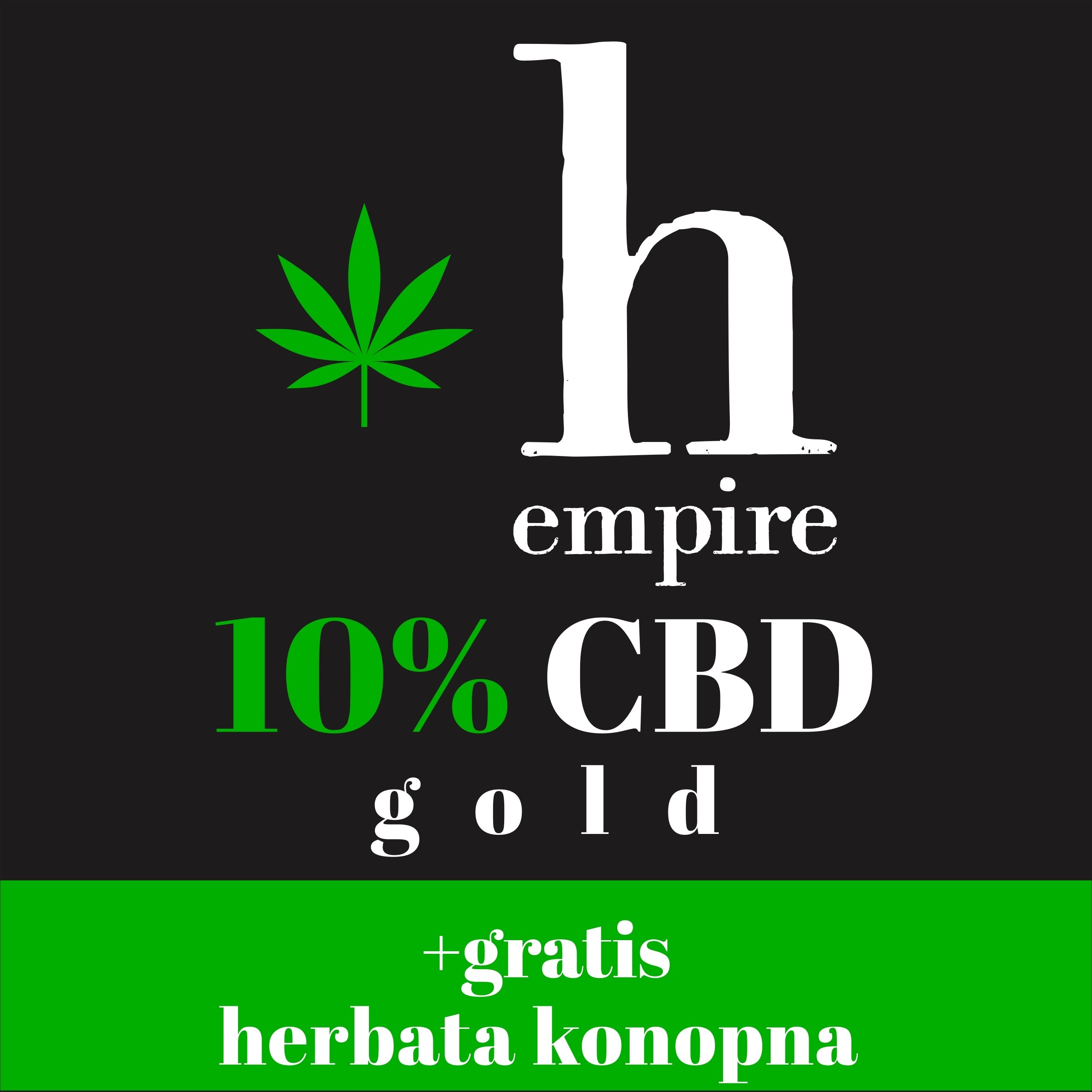 Olejek Cbd Hempire 10% Gold+gratis Herbata