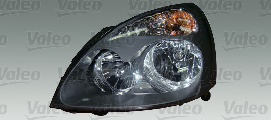 VALEO reflektor lewy lhd h7+h1) czarny 44187