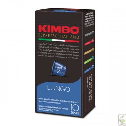 Kimbo Espresso Lungo 10 kapsułek Nespresso KIM.NESPRE.LUNGO.10K