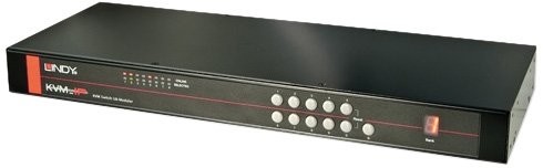 LINDY Port KVM Switch U8  8 z Dual Console Access do over IP lub Cat.5 39532