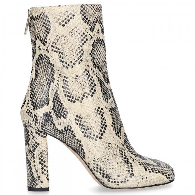 Paris Texas Paris Texas Botki  SQUARED BOOTIE 95 skóra cielęca