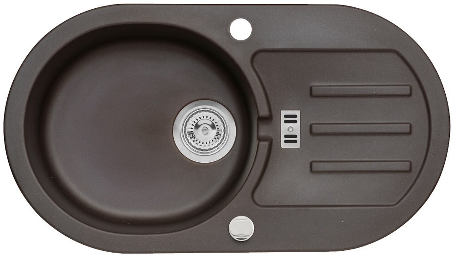 AXIS GROUP Zlew Malibu 30 1-komorowy dark chocolate