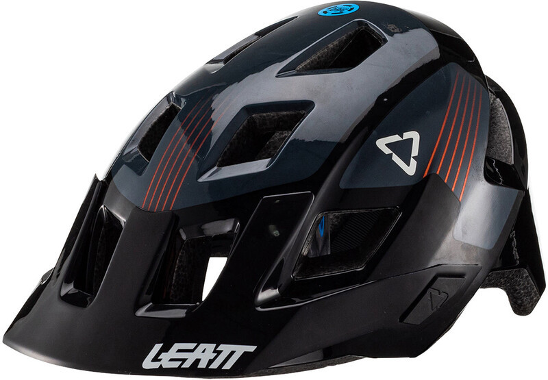 Leatt Leatt MTB All Mountain 1.0 Helmet Youth, czarny 50-54cm 2022 Kaski dla dzieci LE-HLT-2260/2312/XS