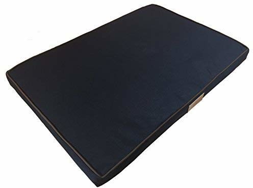Ellie-Bo Wasserdicht Memory Foam Orthopädisches Hundebett Für Hundekäfig/Hundekäfig, Größe  L  91,4 C,, Shwarz