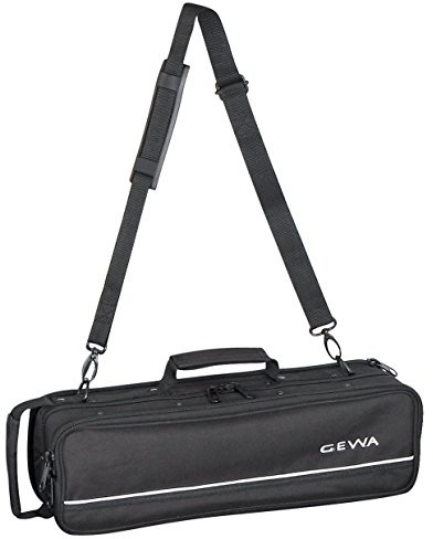 Gewa 708100 Flöten Koffer schwarz, Leicht Etui 708100