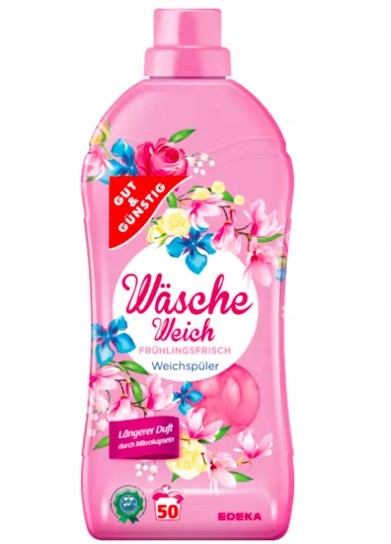 G&G Wasche Weich Różowy Płyn Do Płukania 1,5L