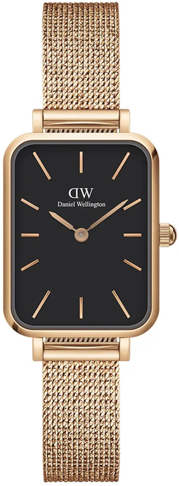 Daniel Wellington Zegarek DW00100432 Quadro Pressed Melrose 20mm Black -