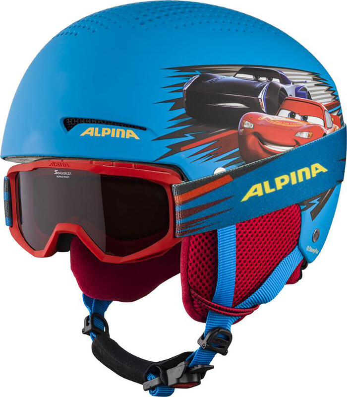 Alpina Zupo Disney Set Ski Helmet Kids, cars 48-52cm 2020 Kaski narciarskie A9231 1 80