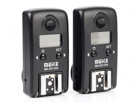 Meike RC-10 - wyzwalacz radiowy do lampy błyskowej z TTL do Nikona oraz aparatu z gniazdem MC-DC2 3476