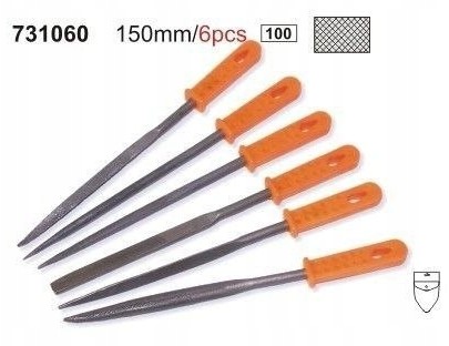 Pilniki Iglaki 150MM 6X