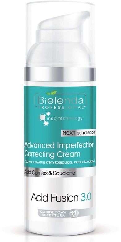 Bielenda Professional Normalizujący krem korygujący niedoskonałości - Professional Acid Fusion Advanced Imperfection Correcting Cream