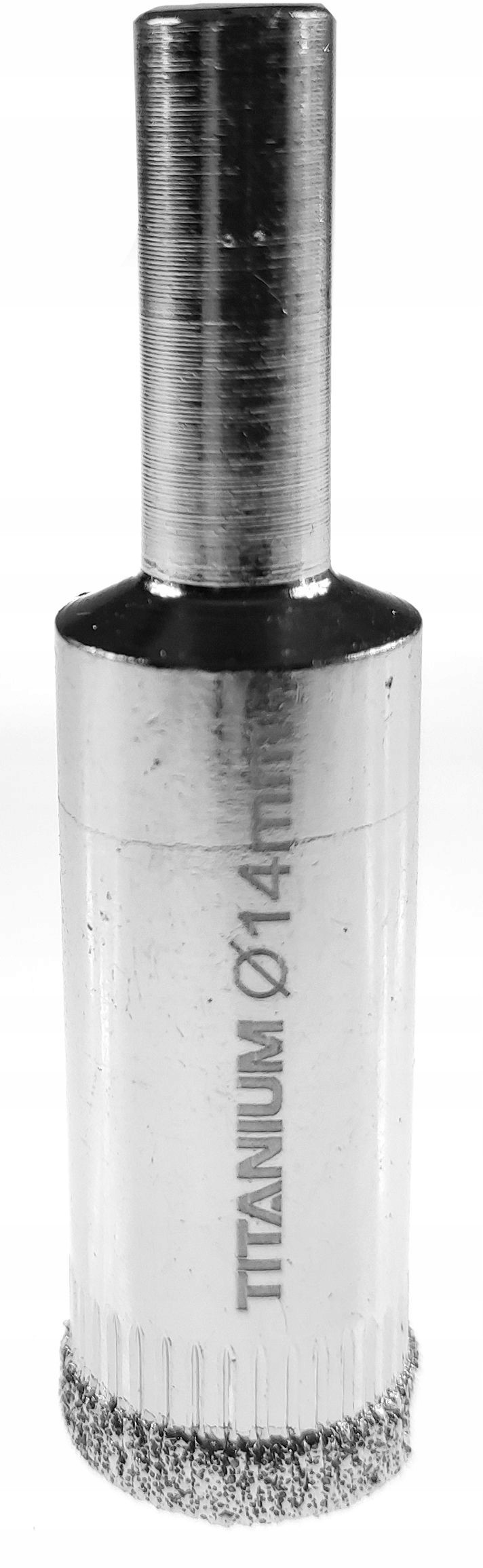 Wiertło diamentowe do płytek szkła 14 mm Titanium