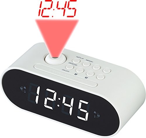 Denver 15230250 Clock Radio CRP-717 Biały 15230250
