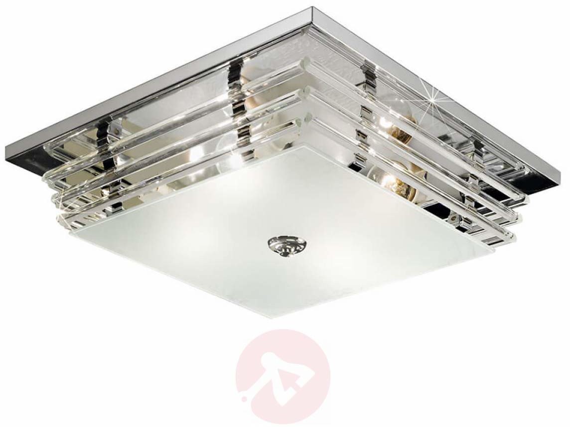 Kolarz Wysokiej jakości lampa sufitowa Ontario chrom