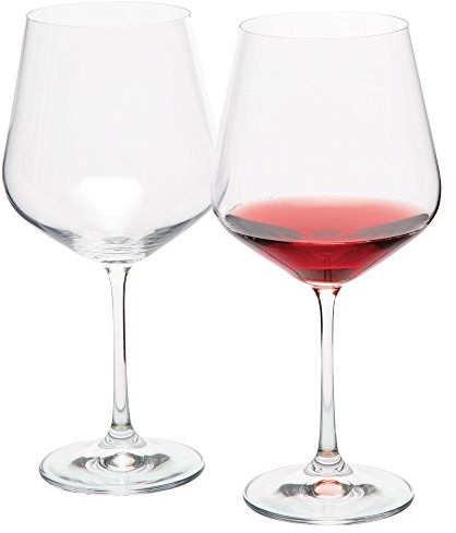 Bohemia Cristal podwójny zestaw kieliszek do czerwonego wina, pojemność 570 ML Vanilla Season wanaka (nowa Zelandia) (H1300500ZH1)